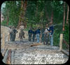 Bridge built by Company A 27th Infantry Matalang Falls Mind PI
