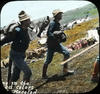 Bringing in the captured colors from Fort Bacolod