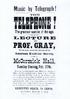 Music by telegraph