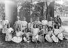 Neg. no. 67 : Large group from Odysseus play given by fourth graders