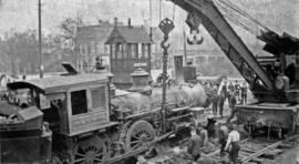 Railway accident clean-up