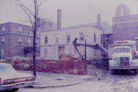 Building demolition