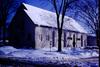 Church in snow