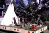 Float honoring Native Americans