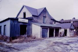 Brick building