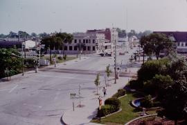 Central Ave railroad crossing