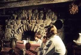 Actors at table