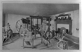 Mount Vernon spinning room