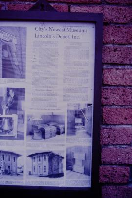 City's newest museum : Lincoln Depot, Inc.