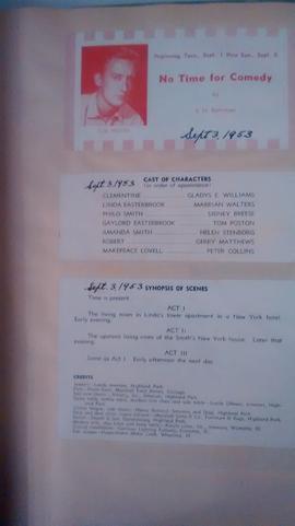 Programs, 1950-1954