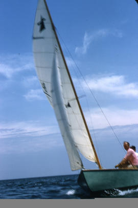 Sailboat and crew