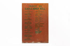 Troop 35 Eagle Honor Roll