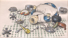 The Wonderful night :  The Cook was on the floor