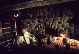 Actors at table