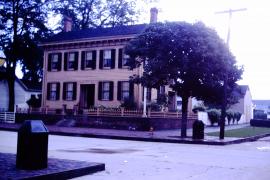 Yellow building on corner