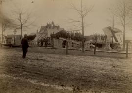 Catholic Church ruins--destroyed by windstorm