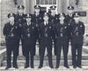 Officers in front of City Hall