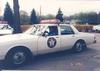 Lewis Berghoff in squad car