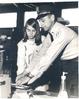 Nancy Segal fingerprinted by Officer Russo